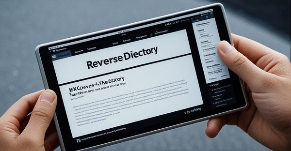 Découvrez l'annuaire inverse : votre outil pour identifier un numéro