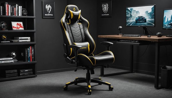 Chaise gaming scorpion : confort et performance pour les gamers exigeants